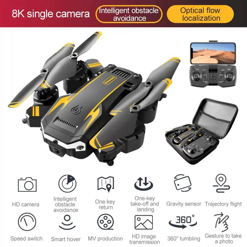 Rc Helicopter Electric - G6 Mini FPV Drone With HD