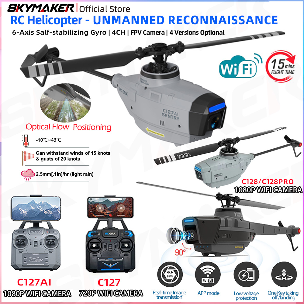 RC ERA C127AI C127 C128 2.4G 4 - Rc Helicopter Gyro 评论和价格