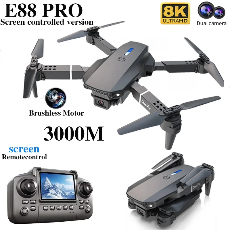 Professional E88 PRO Drone wit - Rc Helicopter Electric 评论和价格