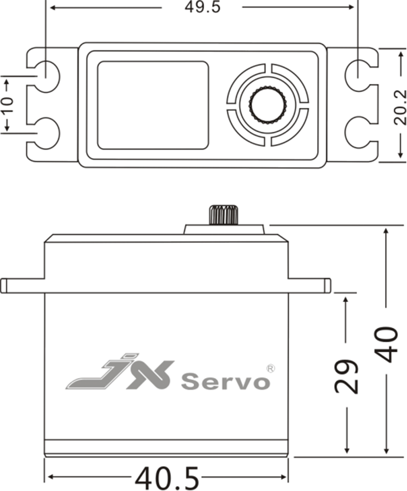 JX Servo CLS-6322HV 22KG High  - Rc Helicopter Motor 评论和价格