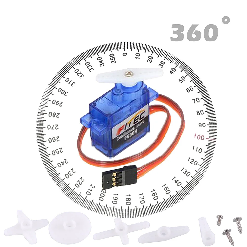 Feetech Mini FS90R Micro Servo - Rc Helicopter Motor 评论和价格