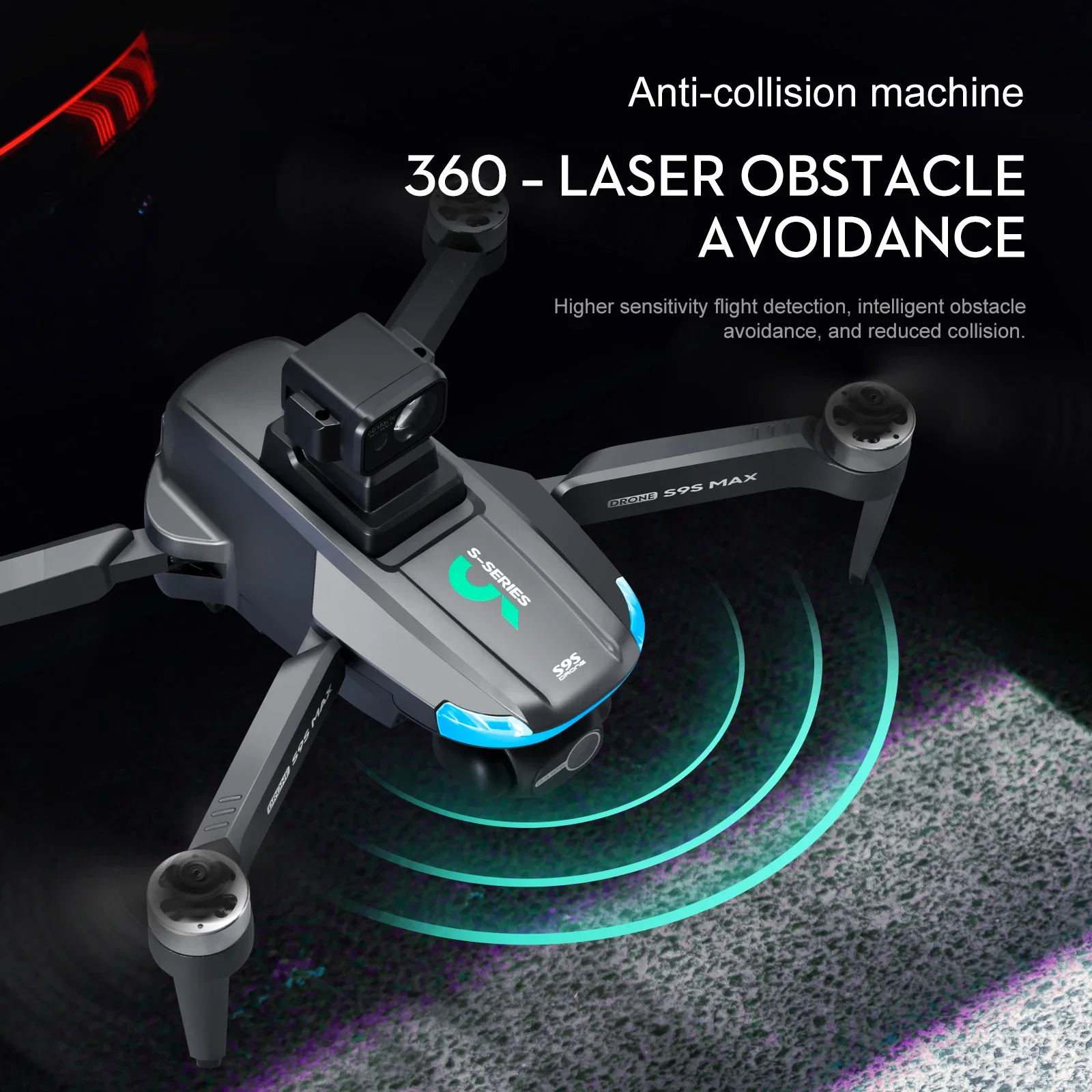 NEW S9S MAX MINI Drone 4K 2-Ax - Rc Helicopter Mini 评论和价格