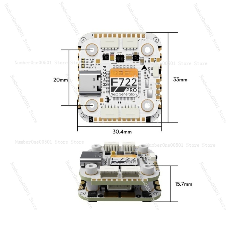 GOKU F722 PRO V2 MPU6000 Fligh - Betaflight Fc F7 评论和价格