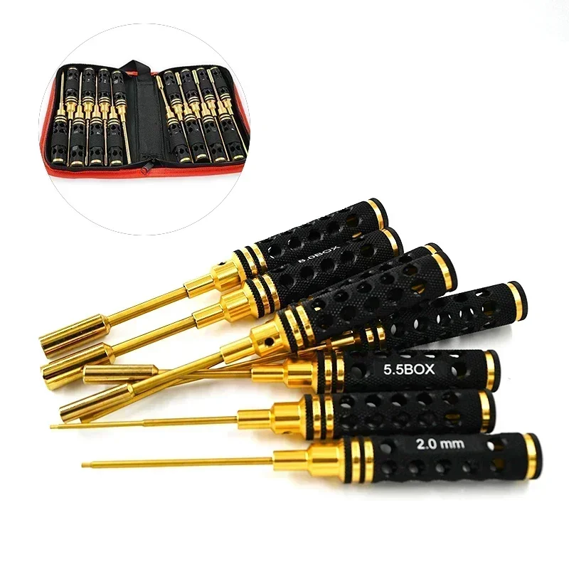 RC Hex Driver Set - 16pcs Hex  - Rc Helicopter Tool Kit 评论和价格
