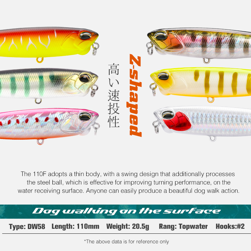TSURINOYA 110F Topwater Stickb - Eachine Drone E58 评论和价格