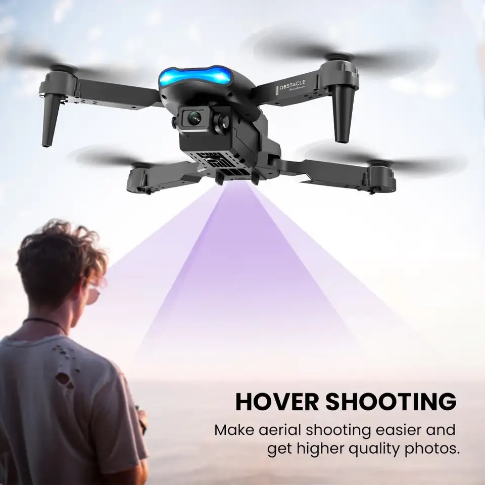 New Mini drone E99 4K WIFI HD  - Rc Helicopter Nitro 评论和价格